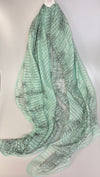 VEOND - Bliss Lace - Oblong Scarf (One Sided 3D Lace)