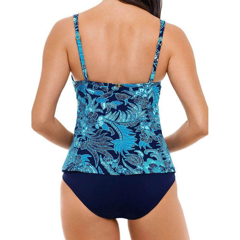 Amoressa Blue Jasmine Sevilla Top Swimsuit - Sandi's Beachwear