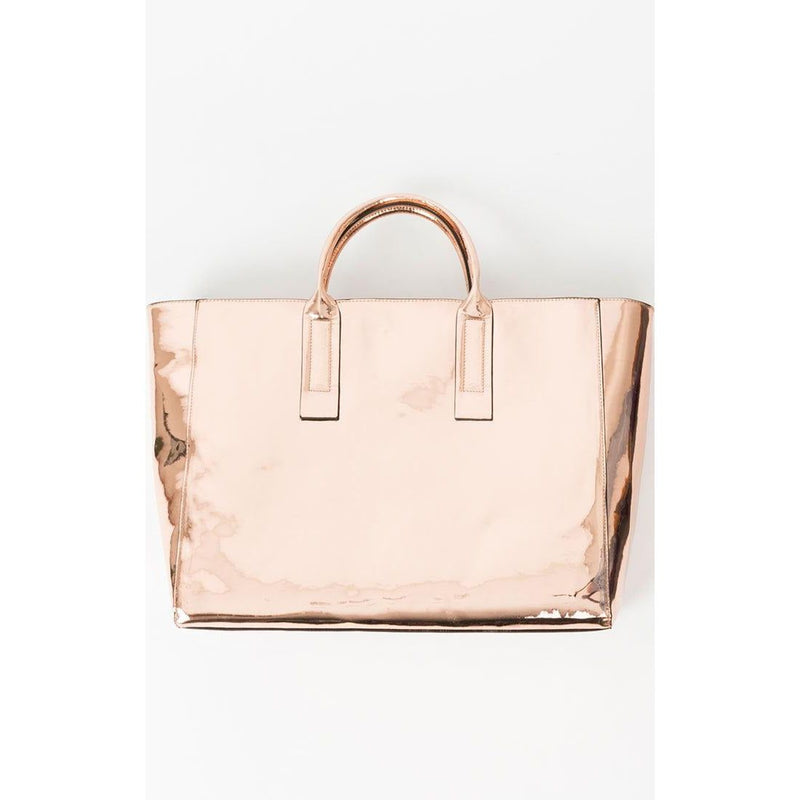 Pia Rossini Dorado Tote Bag Metallic - Sandi's Beachwear