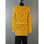 Kamana Cheetah Convertible Long Sleeve Cardigan - Sandi's Beachwear