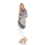 Kamana Viscose Long Cardigan Brown - Sandi's Beachwear