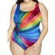 Longitude Women's Plus Twisted Ways Swimsuit - Sandi's Beachwear