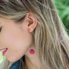 Anju - Aasha Single Bead Earrings - Sandi's Beachwear