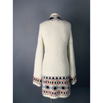 Kamana Long Southwest Print Cardigan Sweater - Sandi's Beachwear